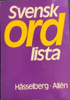 Svensk ordlista