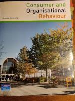 Consumer and organisational behaviour