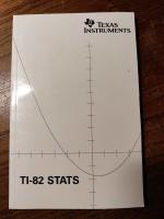 Texas Instruments TI-82 STATS