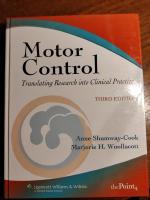 Motor control - translating research into clinical practice