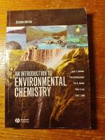 An Introduction to Environmental Chemistry, 2nd Edition