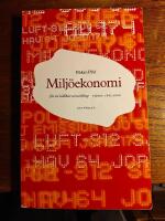 Milj&ouml;ekonomi f&ouml;r en h&aring;llbar utveckling