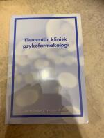 Element&auml;r klinisk psykofarmakologi