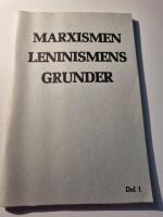 Marxismen Leninismens grunder del 1