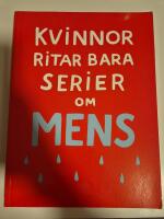 Kvinnor ritar bara serier om mens