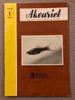 Tidskriften Akvariet nr.1 1964