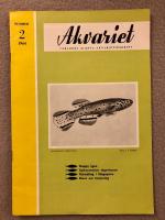 Tidskriften Akvariet nr.2 1964
