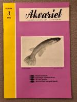 Tidskriften Akvariet nr.3 1964