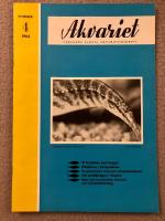 Tidskriften Akvariet nr.4 1964