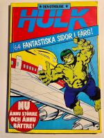 Hulk superseriealbum - Den otrolige Hulk - 64 fantastiska sidor i f&auml;rg