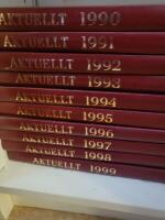 Aktuellt &aring;rsb&ouml;cker 1960-2007