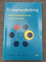 Grupphandledning med yrkesverksamma i m&auml;nniskov&aring;rd