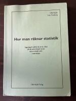 Hur man r&auml;knar statistik