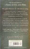 A Song of Ice and Fire 1-5; A game of thrones, A clash of kings, A storm of swords (del 2), A feast for crows och A dance with dragons.&nbsp;