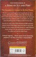 A Song of Ice and Fire 1-5; A game of thrones, A clash of kings, A storm of swords (del 2), A feast for crows och A dance with dragons.&nbsp;