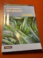 An introduction to metaphysics
