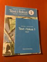 Text i fokus 1 + FACIT!