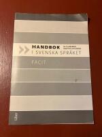 Handbok i svenska spr&aring;ket Facit