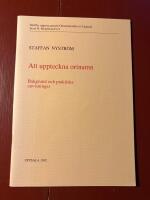 Att uppteckna ortnamn : bakgrund och praktiska anvisningar