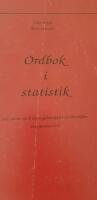 Ordbok i statistik