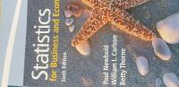 Statistics for Business and Economics