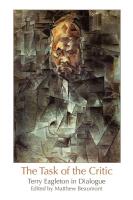 The Task of the Critic: Terry Eagleton in Dialogue