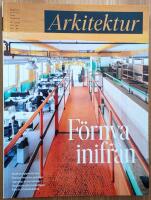 Tidskriften ARKITEKTUR nr 1, 2022