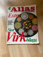 Allas veckotidning nr 1 3-9 januari 1977 ( ett helt stj&auml;rnregn p&aring; det nya &aring;ret , stor virkbilaga)
