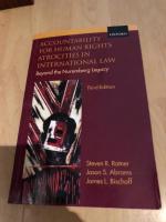 Accountability for human rights atrocities in international law beyond the Nuremberg legacy