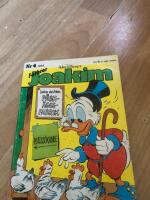 Farbror Joakim nr 4 1983 ( anden i lampan, den ok&auml;nda fienden (stora stygga vargen); en flickas b&auml;sta v&auml;n(musse), specialisten(kalle))