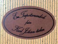 En tapetserarbok fr&aring;n Karl Johan-tiden