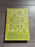 Skolordlista