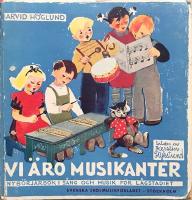VI &Auml;RO MUSIKANTER  -  Nyb&ouml;rjarbok i s&aring;ng och musik f&ouml;r l&aring;gstadiet; med bilder av Kerstin Frykstrand