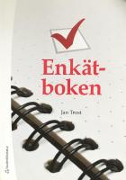 ENK&Auml;TBOKEN; Fj&auml;rde upplagan