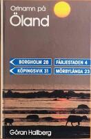 Ortnamn p&aring; &Ouml;land