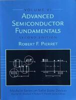 Advanced Semiconductor Fundamentals; Second Edition