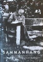 SAMMANHANG  -  Vad v&auml;xten kan l&auml;ra oss;  ansatser till en fenomenologisk ekologi