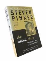 THE BLANK SLATE  :  The Modern Denial of Human Nature