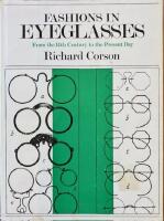 FASHIONS IN EYEGLASSES  :  From the 14th Century to the Present Day