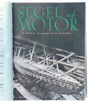 SEGEL och MOTOR 1936; Årgång 2, komplett 1-10