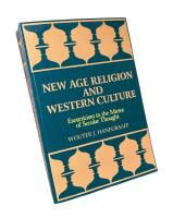 NEW AGE RELIGION AND WESTERN CULTURE  :  Esotericism in the Mirror of Secular Thought