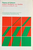 THEORY OF COLOURS; Introduction by Deane B. Judd