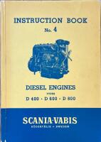 INSTRUCTION BOOK No. 4. -  DIESEL ENGINES  Types D 400 - D 600 - D 800