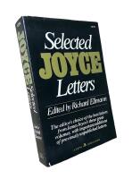 Selected Letters of James Joyce; edited by Richard Ellmann
