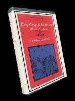 EARLY PHYSICS AND ASTRONOMY  :  A Historical Introduction