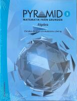 PYRAMID 3  -  Matematik fr&aring;n grunden - Algebra