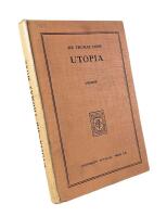 UTOPIA; Edited by Harold Osborne, M.A.