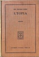 UTOPIA; Edited by Harold Osborne, M.A.
