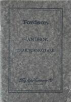 Fordson  -  handbok f&ouml;r traktorsk&ouml;tare
