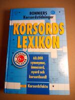 Korsordslexikon, 6:e upplagan